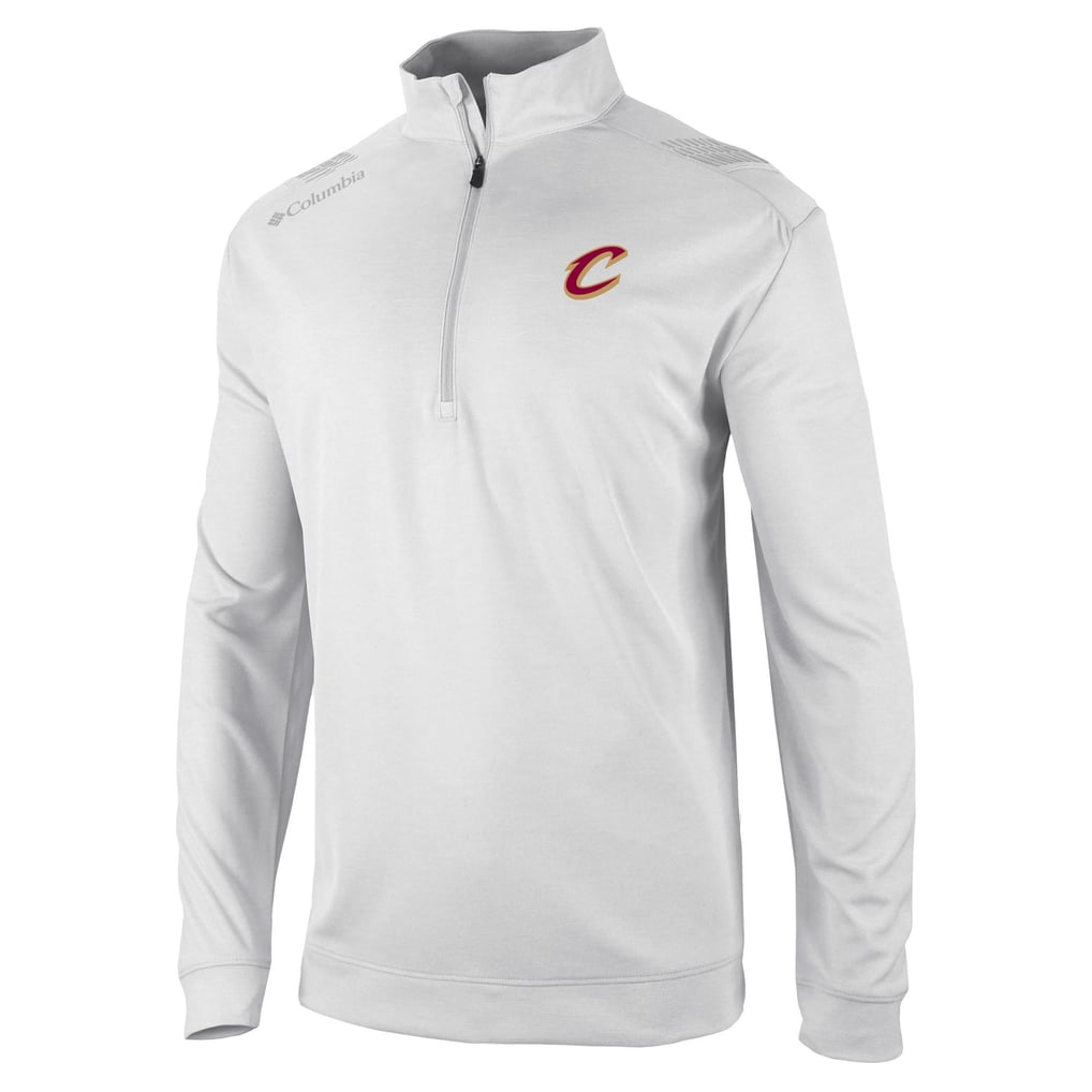  Cleveland Cavaliers Columbia Oakland Downs Quarter-Zip Pullover - White